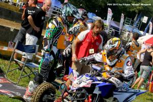 Cambio pilota durante il Kenny Quad Contest