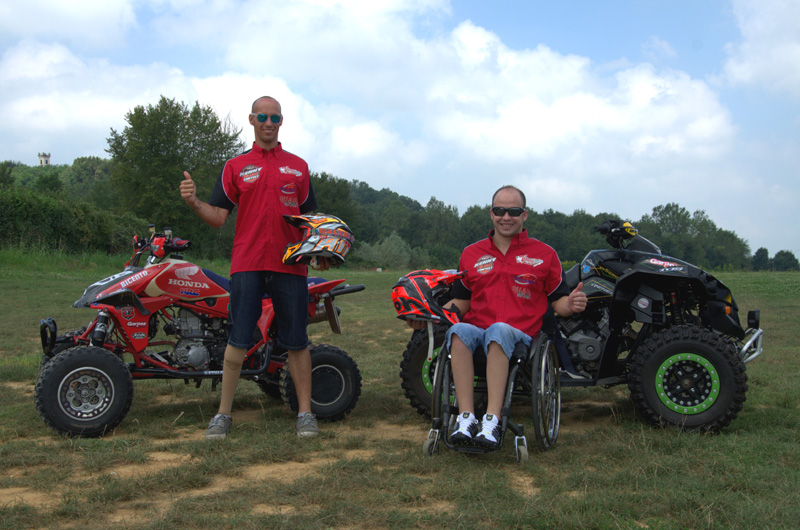 Da SX: Andrea De Beni ed Efrem Morelli pronti per la sfida di PDV 2014!