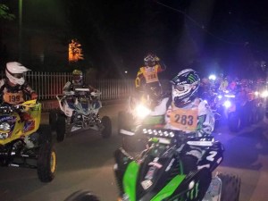 Pettorale 283, Rossano è al via della Night Ride.