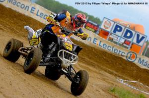 Efrem Morelli in gara