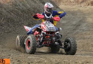 Andrea De Beni in azione a Romano Canavese