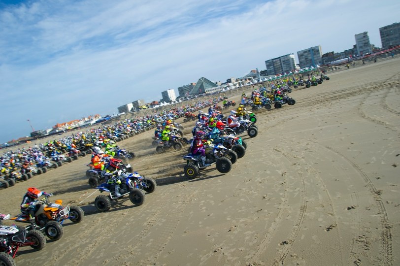 La partenza del Quaduro du Touquet.